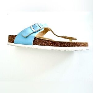 Viking Laguna Sky Blue Comfort Thong Sandals 40 US 9.5